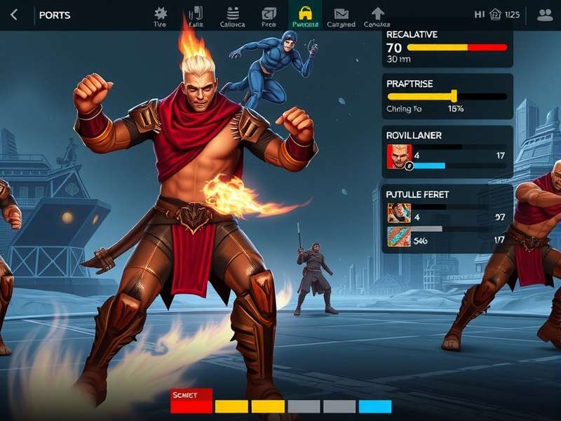 Tidal Force Titan gameplay screenshot showing action sequence